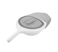 Gatuida Lidded Plastic Patient Bedpan Bedpans for Elderly Portable Toilet for Bedridden Patients Urine Container Handle for Home Care