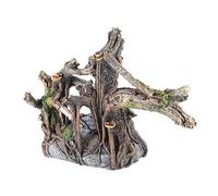 Gatuida Lifelike Resin Shrub Decoration for Aquarium Landscaping Fish Tank Ornament Hideout Cave for Beautiful Aquascaping Home Decor