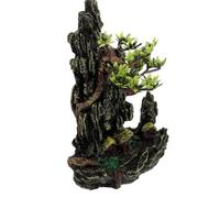 Gatuida Lifelike Tree Branch Figurine Ornament for Reptile Habitat Realistic Climbing Accessory for Snake Terrarium Decorations for Aquariums and Bonsai Displays