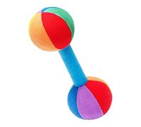 Gatuida Lightweight Plush Baby Grasping Dumbbell Toy for Infants Promoting Creativity and Concentration for Children’s Parties and Early Development