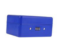 Gatuida Lockable Metal Cash Box with Built Coin Storage Can Heavy-duty Money Organizer with Secure Combination Lock and Money Tray Portable Safe for Cash Documents and Savings at Home