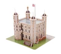 Gatuida London Tower Puzzle Model DIY Educational Building Kit for Adults and Fun Hand-eye Coordination Development Required Decorative Architecture Jigsaw