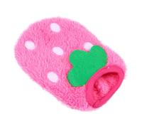 Gatuida Lovely Vest Hoodie Costume for Small Pets Fleece Guinea Pig Clothes Adorable Design for Holiday Dressing Easy to Wear and Remove Safe Materials for Mischievous Pets