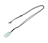 Gatuida Luminous Jellyfish Pendant Necklace Resin Glow Dark Jewelry for Beach Lovers Halloween Parties Summer Coastal Accessory Ocean-themed Charm