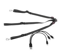 Gatuida Luminous Led Equestrian Strap Glowing Horse Riding Rope Waterproof Rechargeable Horse Breastplate for Training and Night Use Random Style