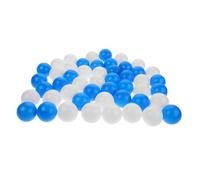 Gatuida Macaron Ocean Ball Pit Balls for Kids Playhouse 5.5cm Blue and White with No Sharp Edges Safe Educational Toy Set of 50 for Indoor and Outdoor Play