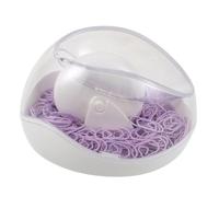 Gatuida Magnetic Heart Paper Clip Holder Compact Dispenser Box with Colorful Love Shaped Clips for Desk Organization Home Office Supplies Portable and Stylish