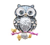 Gatuida Magnetic Needle Minder with Owl Motif Alloy Sewing Needle Organizer for Embroidery Storage and Home Sewing Supplies and Easy to Locate Cross Stitch Accessories