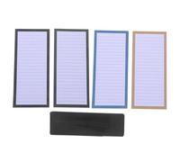 Gatuida Magnetic To Do List Notepad with Integrated PU Pen Holder Refrigerator Grocery List Memo Pads for Kitchen and Office Strong Magnet Design for Daily Task Planning and Reminders