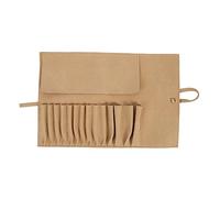 Gatuida Makeup Brush Bag Rolling Case Capacity Lining Cosmetic Storage Pouch Organizer for Travel and Daily Use