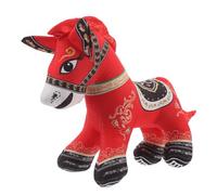 Gatuida Mascot Zodiac Stuffed Animal: Chinese Zodiac Horse Year Mascot - 2026 Year Of The Horse Doll - Lovely Plush Stuffed Animal Collectible Souvenir