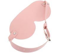 Gatuida Masquerade Pu Leather Eye Mask for Women, Light Blocking Sleep Blindfold with Adjustable Strap, Vintage Festival Cosplay Accessory and Relaxation Sleep Mask