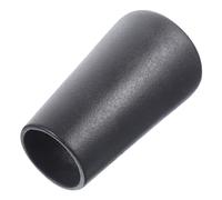 Gatuida Matte Black Wide Mouth Ceramic Vase Small Decorative Flower Container for Home Decor Modern Minimalist Design Ceramic Flower Vase for Living Bookshelf Display and