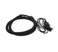 Gatuida Men Arab Shemagh Headband Black Wool Tassel, Middle East Muslim Turban Hair Accessory for Dubai Saudi Arabia Traditional Wear