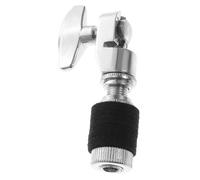 Gatuida Metal Adjustable Black and Installation Simple Nut, with Hi-Hat Clutch Drum Set Accessory Iron Hi-Hat Stand Part for Jazz and Percussion Instruments