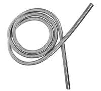 Gatuida Metal Cable Protector Sleeve 300cm Stainless Steel Wire Organizer for Construction and Automotive Use Heavy Machinery Cord Management