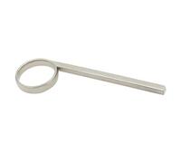 Gatuida Metal Finger Ring Puller for Trumpet and Cornet, Lightweight Silver Slide Ring Accessory, Rust-Proof and Sturdy Musical Instrument Part for Easy Playing