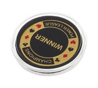 Gatuida Metal Poker Guard Weights Unique Poker Card Protector Coin Collectible Precision Craftsmanship Lightweight Portable Keepsake