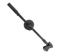 Gatuida Metal Rotating Microphone Boom Arm with Dual Spring Clips, 350mm Long Adjustable Mic Suspension Stand for Home Studio and Live Streaming