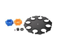 Gatuida Mic Stand Clamp Tray Microphone Accessories Multi-mic Holder for Boys and Girls Desk Mount Stand Clip Holders