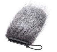 Gatuida Microphone Windshield Muff Windproof Cover with Rubber Ring Outdoor Windscreen for Clear Recording Saliva and Breath Protection Easy Installation for Field and Film Use