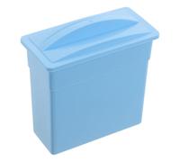 Gatuida Microscope Slide Holder Box with 25 Slots Plastic Staining Rack for Quick Loading and Unloading Versatile Laboratory Slide Organizer for Teaching