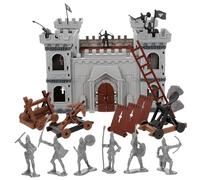 Gatuida Military Castle Model for Pretend Play Ancient Roman Siege Engine Lightweight Collectible Educational Decor for Boys