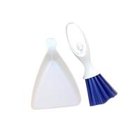 Gatuida Mini Hamster Cleaning Broom Set 2-pack Pet Cage Cleaner Tool Random Color for Small Animals Easy to Use for Hamster Care