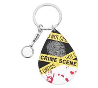 Gatuida Mini Pocket Magnifier Keychain with Keyring Lightweight Durable Detective Crime Scene Accessory for Detail Viewing Mystery Enthusiasts and Everyday Use