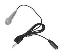 Gatuida Mini Portable Microphone for Smartphone Handheld Recording Mic Cord for Singing and Voice Recording The Go