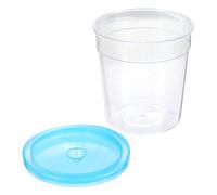 Gatuida Mini Reptile Feeding Box Transparent Insects Cup for Small Turtles Jellyfish Easy Disassemble Container Lightweight Pet Habitat for Aquatic Creatures
