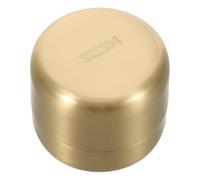 Gatuida Mini Stainless Steel Pill Holder Sealed Medicine Storage Box Compact Metal Organizer for Travel Daily Use Pocket-Sized Medication Container