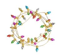 Gatuida Miniature Christmas String Lights Colorful LED Decor for Dollhouse Tiny House Accessories and Christmas Decorations Mini House Light for Creative Styling
