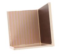 Gatuida Miniature Dollhouse Wall Prop Elegant Background for Dollhouse Scene Layouts Stable Materials for DIY Mini House Creations and Enhancing Aesthetic Appeal