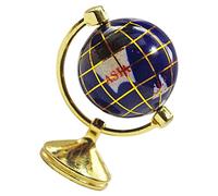 Gatuida Miniature Globe Model Mini House Ornament Photography Prop Lightweight Cute Home Decor Miniature Earth Globe for Dollhouse Accessories