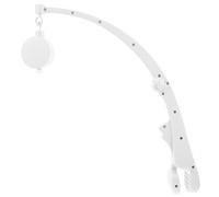 Gatuida Mobile Arm with Music Box Hanging Crib Clip Bracket for Nursery Decor Portable Multi Function Rattles Bracket for Newborn Engagement