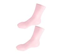 Gatuida Moisturizing Long Socks for Cracked Heels Intensive Hydration Foot Care Socks with Honeycomb Cushioning and Pressure Relief Pink Moisture and Prevent Dryness for Smooth Soft Skin
