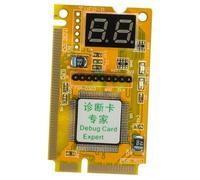 Gatuida Motherboard Tester Tool Pci-e Card for Laptop and Desktop Board Detection Versatile Electronic Components for Technicians