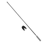 Gatuida Motorcycle Modified Antenna Flag Pole Mount for Bikes Flag Holder Spring Antenna Pole Rear Seat Luggage Rack Mount for Road Safety