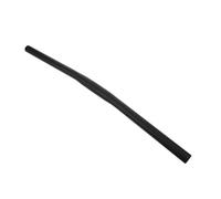 Gatuida Mountain Bike Handlebars Metal Handlebar Straight Bar Bicycle Metal Bicycle Zinc Alloy Black