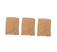 Gatuida Multi-Functional Burlap Potato and Vegetable Sacks 60x40cm 3pcs Natural Jute Food Storage Bags for Home Gardening and Nut Storage