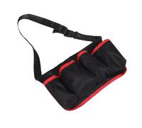Gatuida Multi-Functional Gardening Tool Waist Bag with Extended Zipper Pocket Large Capacity Belt Pouch for Outdoor Staff Property Managers Efficient Organizer for Hardware