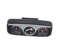 Gatuida Multifunctional Car Compass with Thermometer and Hygrometer Dashboard Ball Compass Decoration for Cars Boats and Trucks Compatible with All Vehicle Models