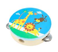 Gatuida Musical Instrument Kit Cartoon Hand Knocking Drum with Giraffe Design Early Educational Music for Boys and Develop Listening Skills and Musicality