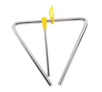 Gatuida Musical Triangle Percussion Instrument Iron Educational for Early Music Interest Development and Rhythm Learning