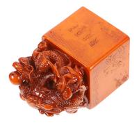 Gatuida Natural Shoushan Stone Chinese Seal Stamp for Carving Supplies Blank Name Stamp Material for DIY Handcrafted Ink Seal Traditional Soapstone Craft for Calligraphy and Painting