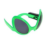 Gatuida Neon Green LED Sunglasses for Halloween Rave Carnival Glow Dark Party Eyewear Comfortable Lightweight Design Energy Efficient Fit Party Accessories