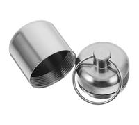 Gatuida Noise Canceling with Portable Metal Storage Box Keyring Compact Organizer for Travel and Flying