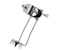 Gatuida Non Slip Ice Grips Attachment for Canes and Walking Sticks Stainless Steel Winter Traction Crampons for Icy Snowy Terrain Fits All Canes Crutches Trekking Poles Easy Installation