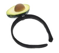 Gatuida Novelty Avocado Hairband Fruit Headband Funny Party Hair Accessory Realistic Green Headpiece for Women and Girls Birthday Halloween Costume